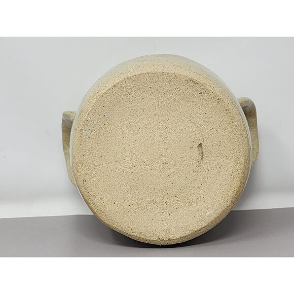 What A Crock Stoneware Crock Pot With Handles Kitchen Decor Rustic Farmhouse - Picture 6 of 9